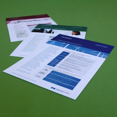 Fiches marketing Marsh